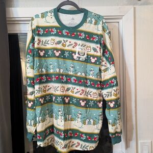 Disney Parks Christmas Spirit Jersey Size Large